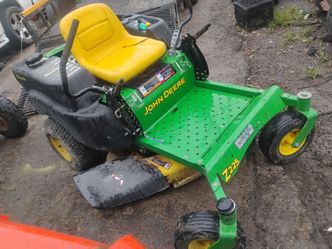 42"Cut John Deere zero turn lawnmower for parts or fix 400 cash firm read post for details