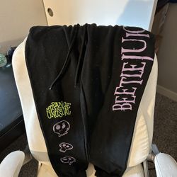 Beet juice Sweat Pants.  Size X-S (0-2).