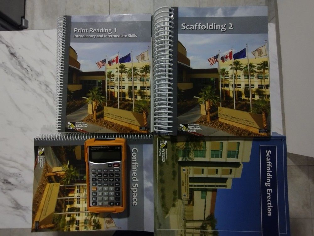 Carpenters Apprenticeship Books