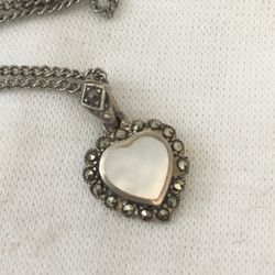 Marcasite necklace