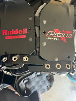 Football shoulder pads riddle