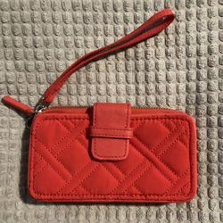 VERA BRADLEY RFID SMARTPHONE WRISTLET IN CANYON SUNSET LIKE NEW