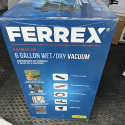 FERREX 6 Gallons Vacuum 