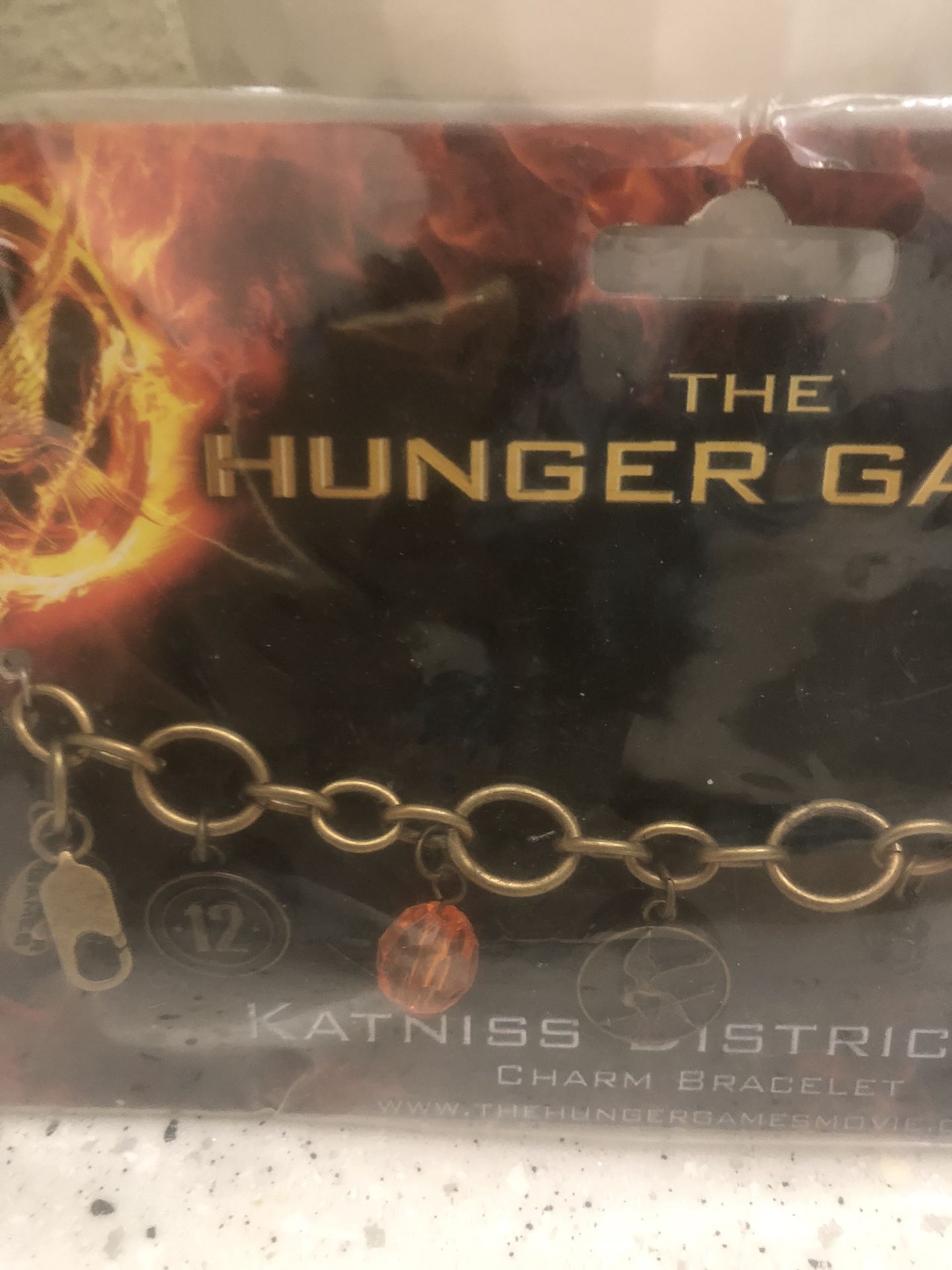 The Hunger Games Charm Bracelet.
