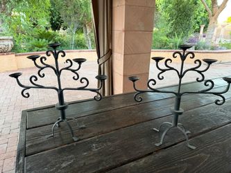 2 candle holders