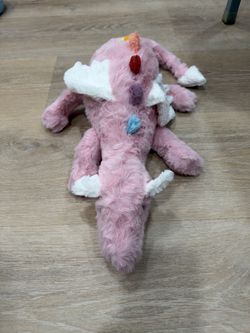 Jellycat Duskrise Dragon – Large – With Tags & Bag 🩷🐉