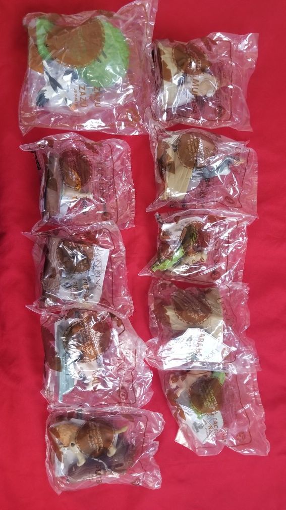 SEALED!!! - 2019 McDonald's Lion King Toys - Complete Set