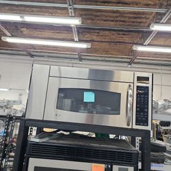 Ge Profile Stainless Over The Range Microwave 
