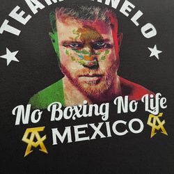 Team Canelo Mexican No Boxing Graphic Shirt 
