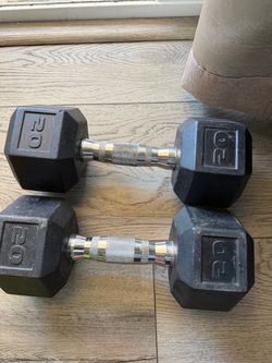 20 lb  Dumbbells Pair