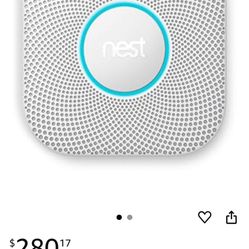 Nest Smart Wireless Smoke Detector/ Carbon Monoxide 