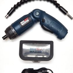 Cordless Screwdriver, 4V Electric Screwdriver Rechargeable Power Screwdriver