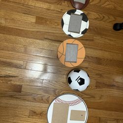 Sports Picture Dreamed And Piggy Bank