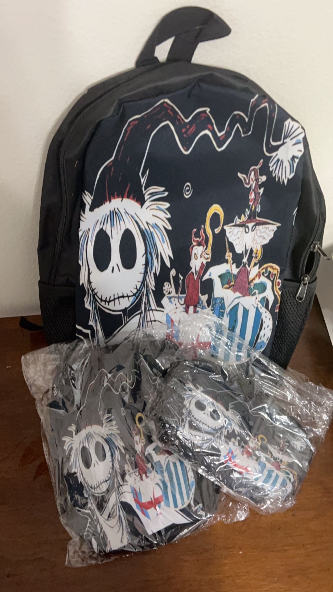 Nightmare Before Christmas Backpack, Purse And Pencil Bag Brand New