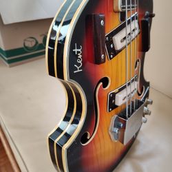 1964 Kent Hollow Body Electric Bass