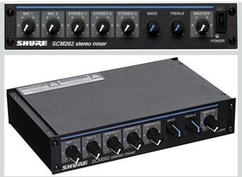 Shure SCM262 Stereo Mixer