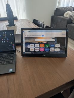 AOC USB powered portable monitor 15.6 inches