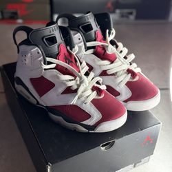Jordan 6 (carmine)🥤7.5m