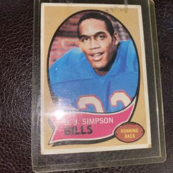 OJ SIMPSON ROOKIE CARD- SEND OFFERS‼️