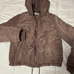 Women’s Brown Puffer Coat