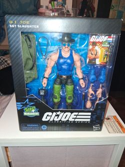  Hasbro  Gi Joe  Classified Series Sgt Slaughter New..$ 25.