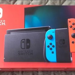 Nintendo Switch Neon EMPTY BOX 🎮