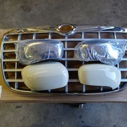 Chrysler 300 Grill & Mirror Covers Fits 2004-2010