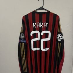 AC Milan 2013-14 Home Kaka’ Jersey (medium Large XL 2X)