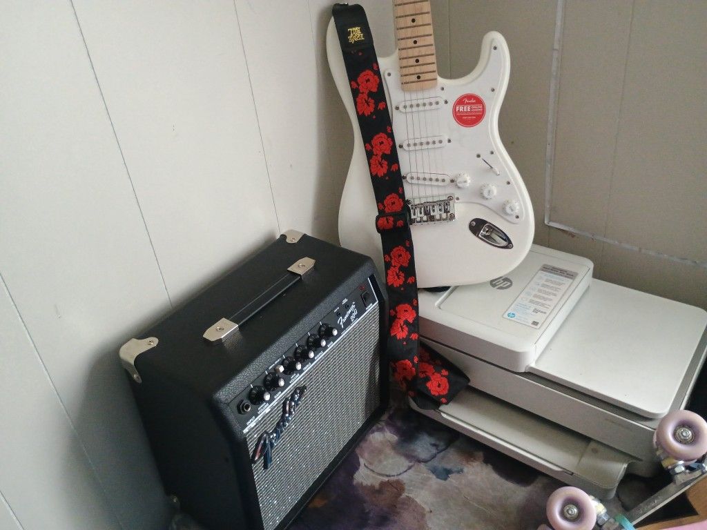 Guitar And Amplifier