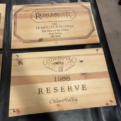 Wine boxes 