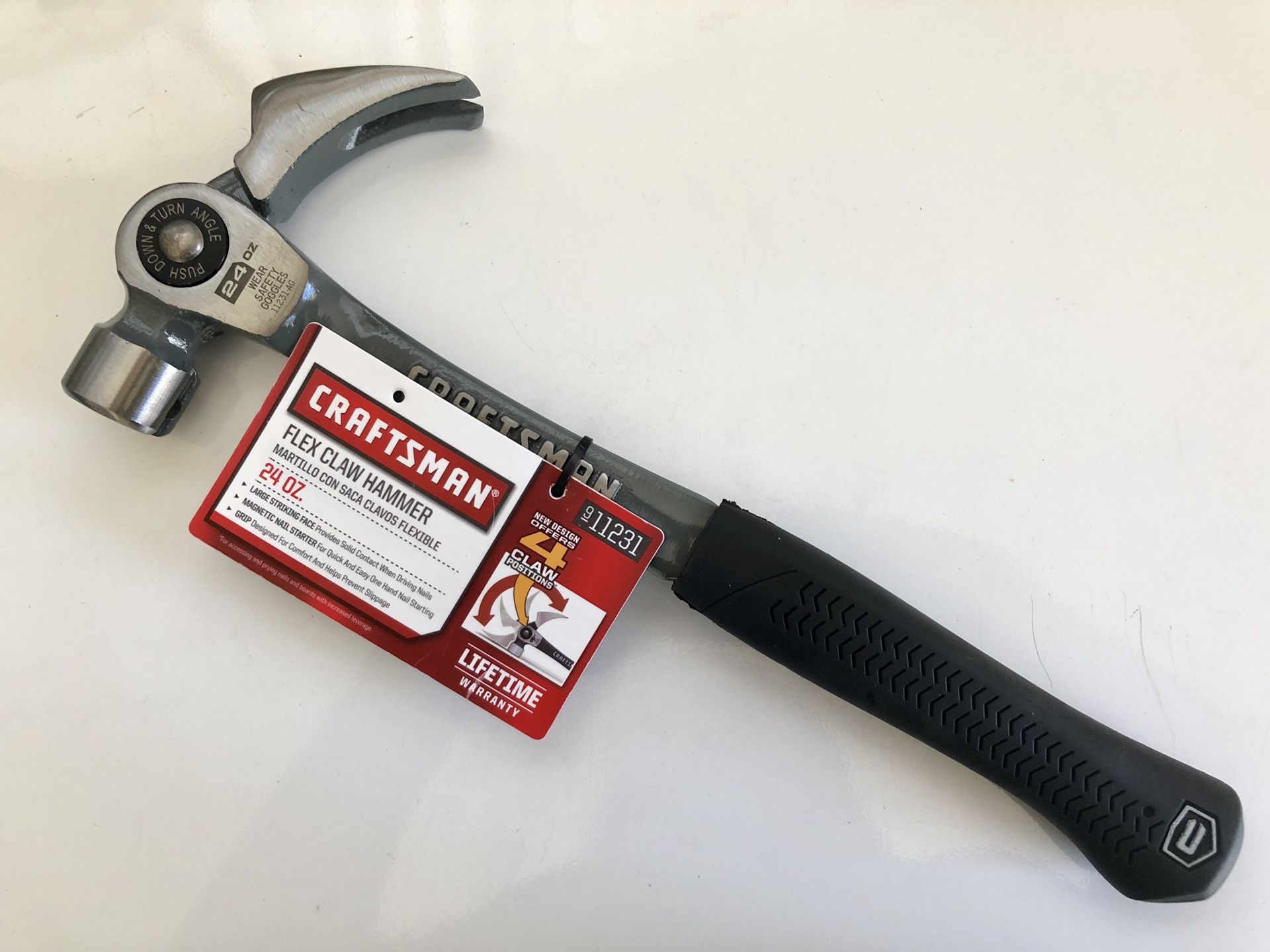 Craftsman 24oz Flex Claw Hammer New