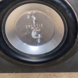 Diamond audio 10 do a voice call with aluminum cone and a sealed box