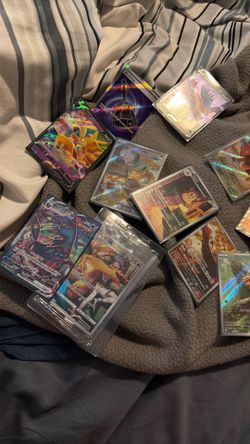 Chinese and Japanese Pokemon cards