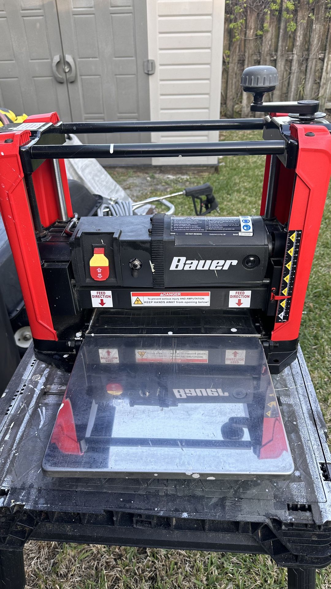 BAUER 15 Amp 121/2 in. Portable Thickness Planer for Sale in Fort