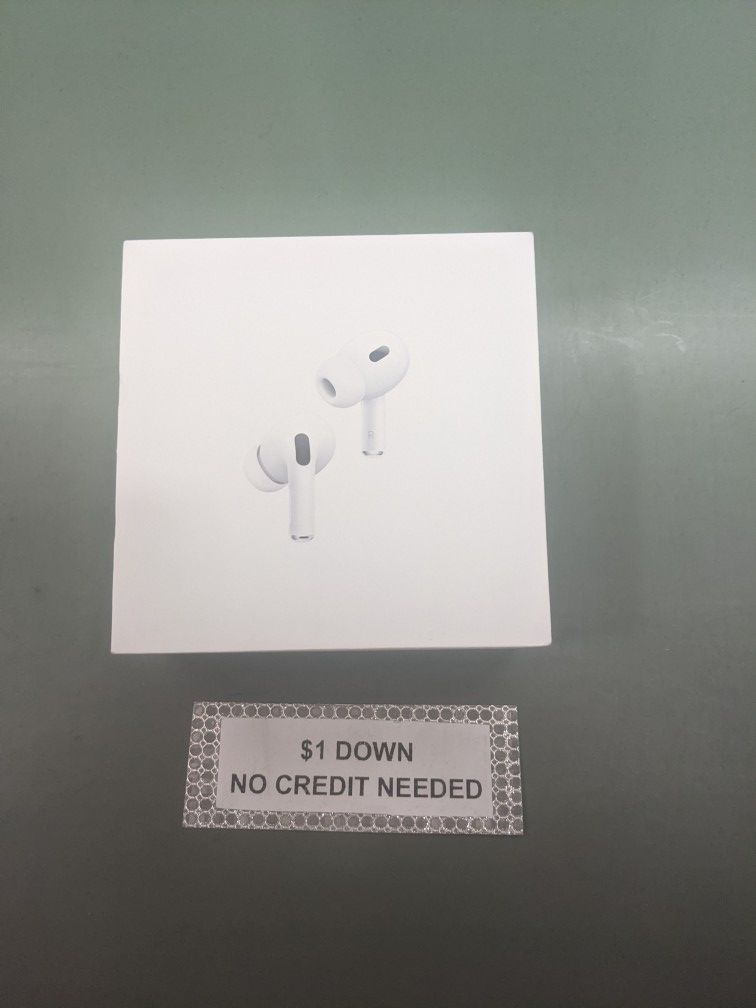 Apple Airpods Pro 2 Brand New - 5 Dollars Down No Credit Needed!