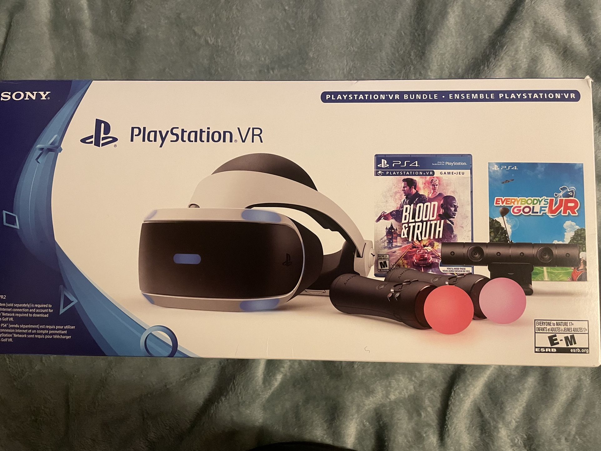 PlayStation VR Bundle With VR & Regular Games