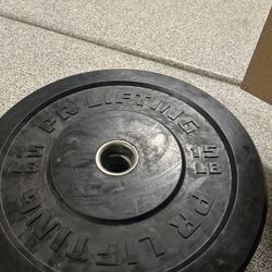 15 Pound Bumper Plates - The Good Ones!