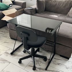 Glass Desk