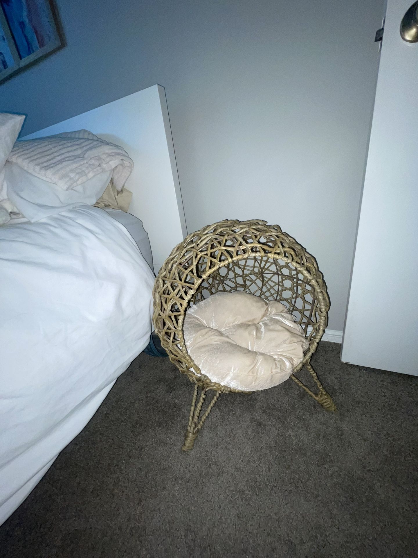 Woven Elevated Cat Bed