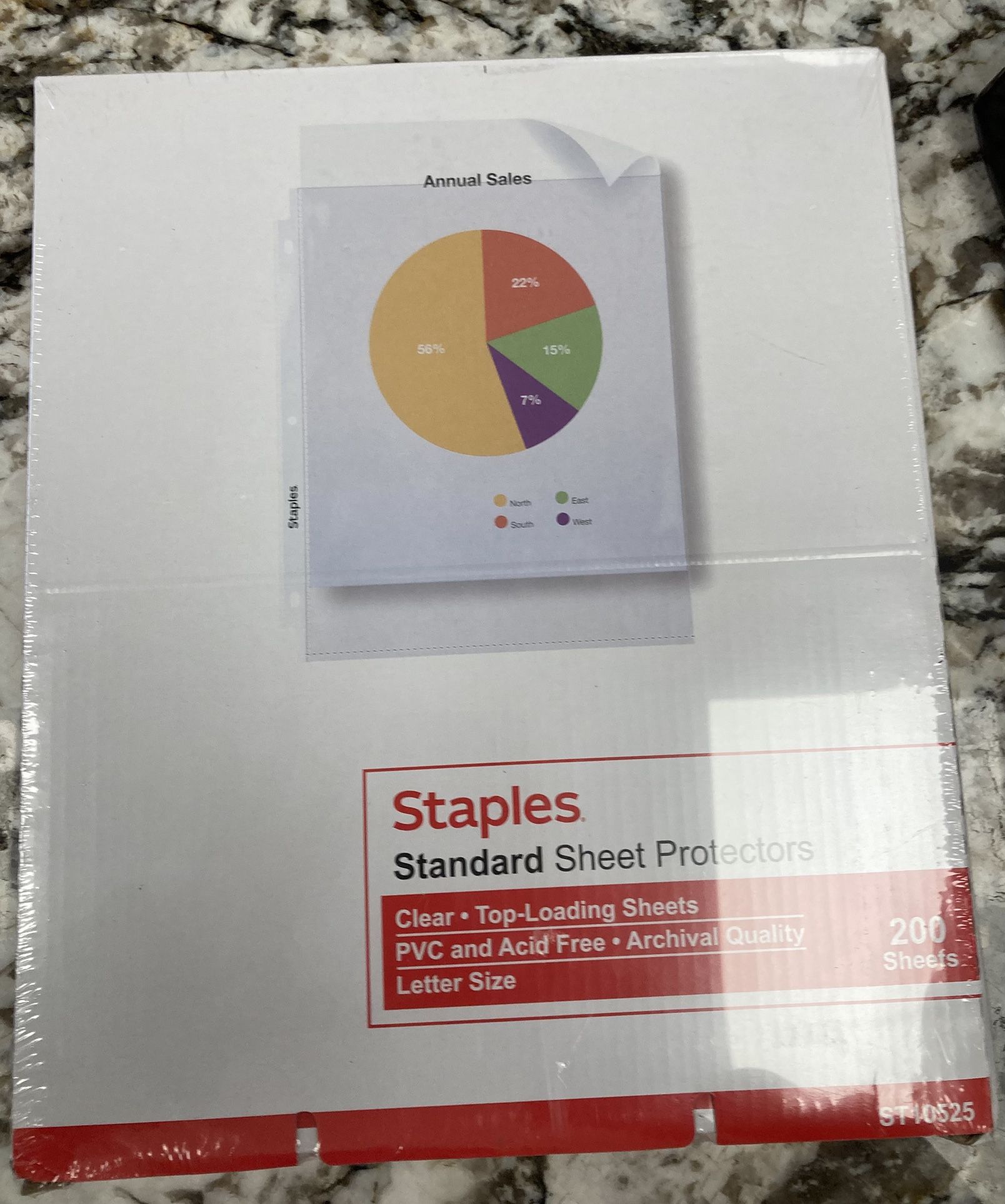 Staples Standard Protected Sheets