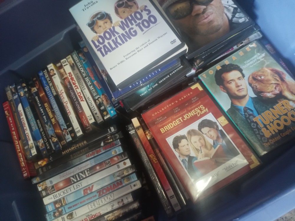 157 DVDs No Kids',No Exercise,No religious