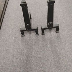 Fireplace Andirons (2) Vintage 