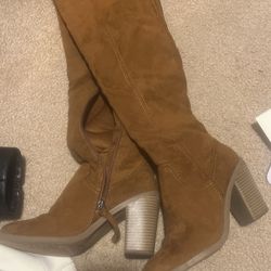 Knee high boots