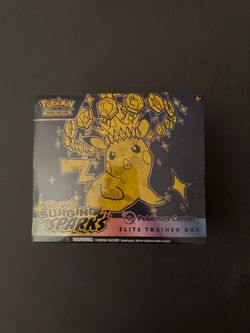 Pokémon Surging Sparks Elite Trainer Box Pokémon Center