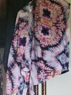 Chaleco De Seda Color Rosa