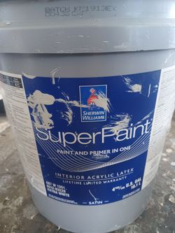 5 gallons Interior Satin Light Beige Paint