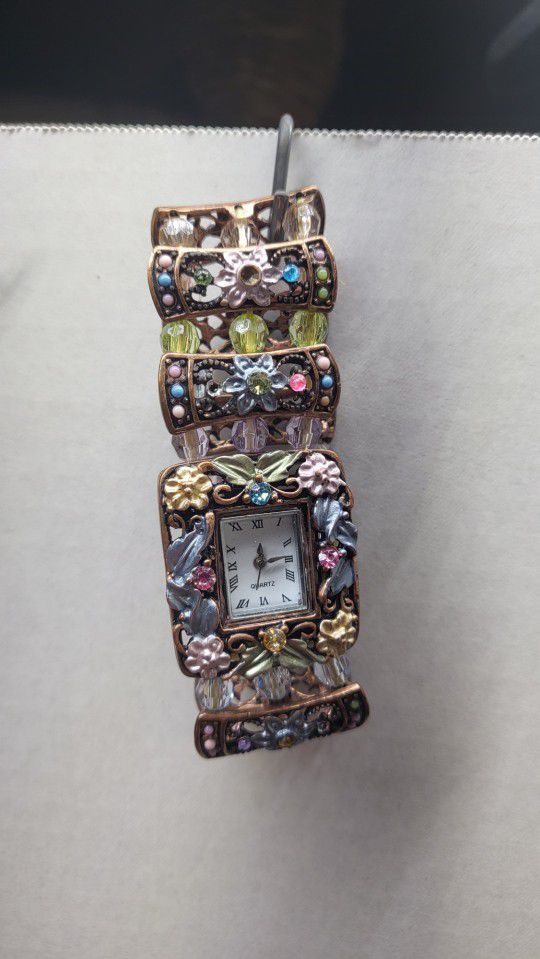 Women's Floral  Wristwatch