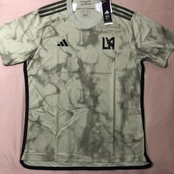 Adidas LAFC Away 2023-2024 Authentic Soccer Jersey X- Large Magic Lime NWT