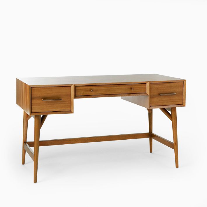 West Elm Mid Century Modern Desk (52”)