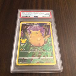 Pokemon Card Swablu Crown Zenith Galarian Gallery Full Art #GG27 AGS 10 Gem Mint 100% Authentic Pick Ups Only